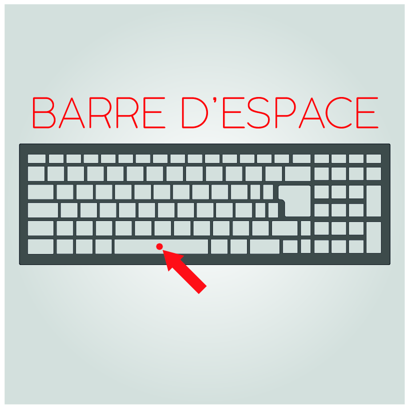 Espace Button La barre d'espace | Perspectives